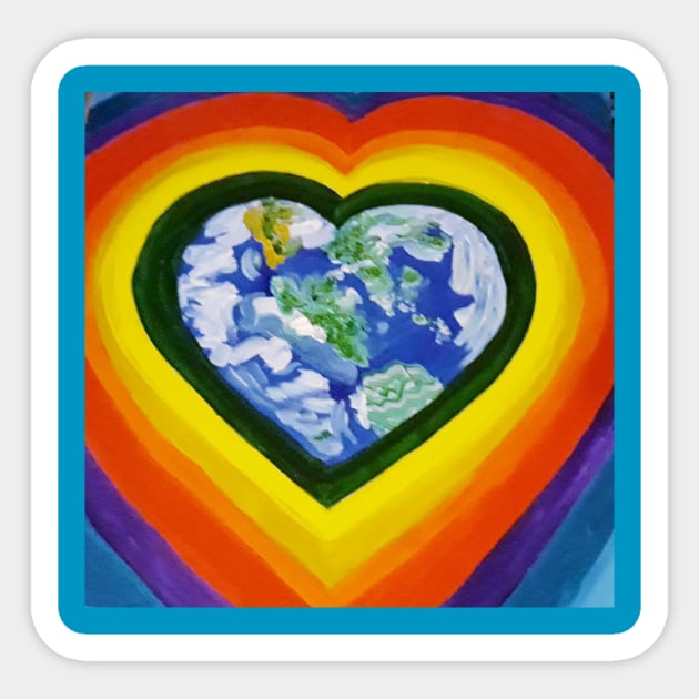 Love Our Earth Sticker by Oregon333